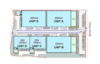 Warehouse 1000 m2 Christchurch North