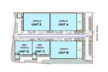 Warehouse 1000 m2 Christchurch North