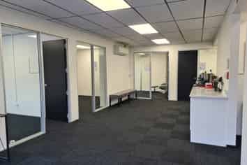 Boutique office with shared board room