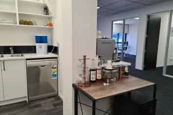 Boutique office with shared board room