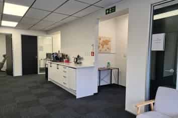 Boutique office with shared board room