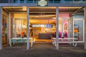 Gourmet burger restaurant