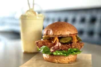 Gourmet burger restaurant