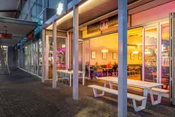 Gourmet burger restaurant