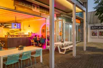 Gourmet burger restaurant