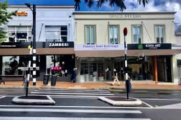Stylish modern retail in Parnell