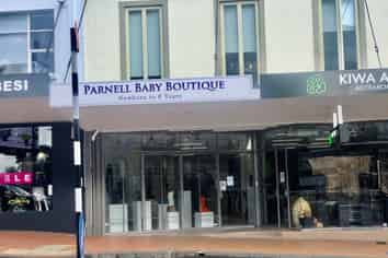 Stylish modern retail in Parnell