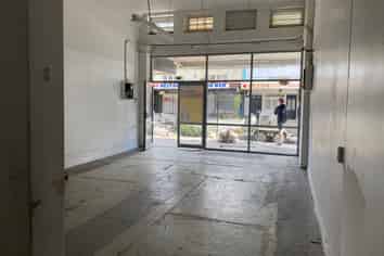 Retail space with excellent street frontage $12k plus GST pa