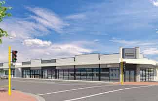 Construction underway - high profile retail!