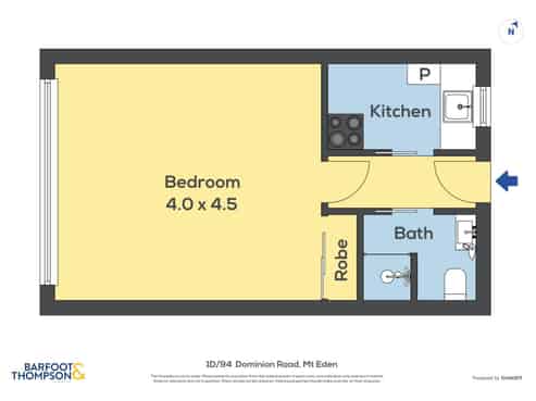 1D/94 Dominion Road, Mount Eden