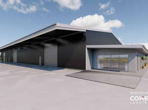 New warehouse with great drive around capability