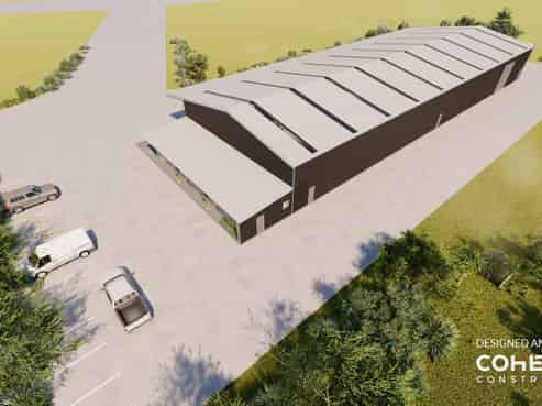 New warehouse with great drive around capability