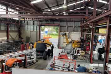 CBRE: Airport Industrial with Gantry Cranes