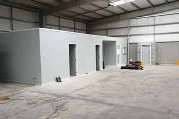 Modern and clean warehousing