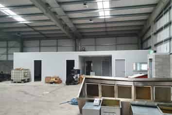 Modern and clean warehousing