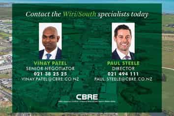 CBRE: Wiri Industrial Property