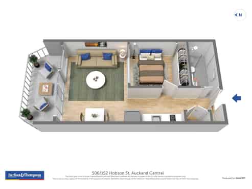 506/152 Hobson Street, Auckland Central