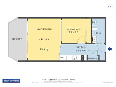 506/152 Hobson Street, Auckland Central