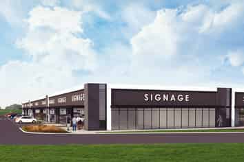 Cafe in Bulk Retail Centre Complex