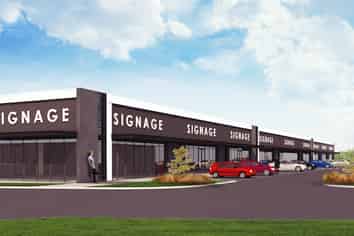 Cafe in Bulk Retail Centre Complex