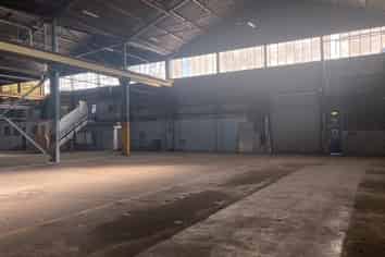 Large Industrial Warehouse with Gantry