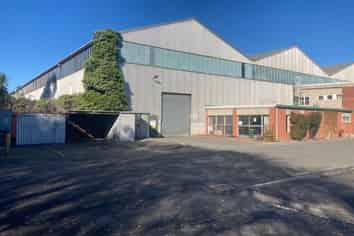 Large Industrial Warehouse with Gantry