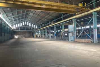 Large Industrial Warehouse with Gantry