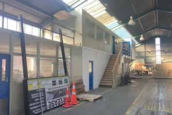 Large Industrial Warehouse with Gantry