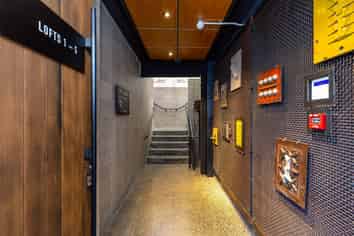 Retrofitted Building with Loft/Studio Offices