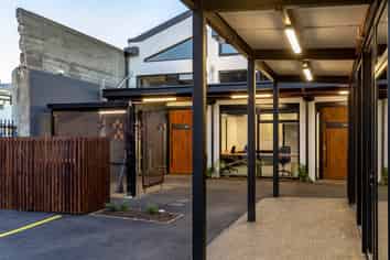 Retrofitted Building with Loft/Studio Offices