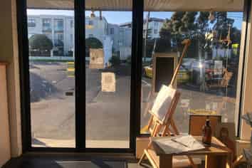 Corner profile Showroom/retail Takapuna