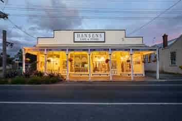 Home with Cafe business Attached and Sheds