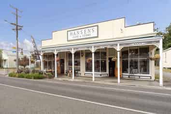 Home with Cafe business Attached and Sheds