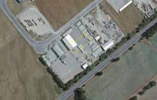 Fenced Yard With Large Shed In Waingawa