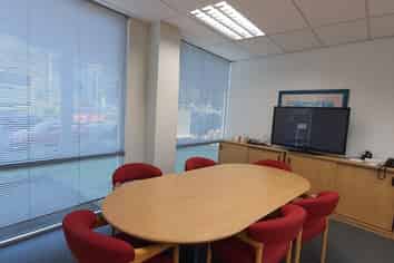 Ground floor Apollo Drive office with 10 car parks!