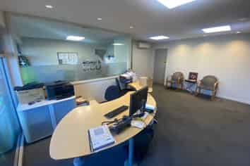 Central industrial + enclosed yard