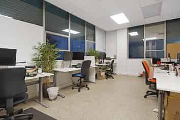Modern office space with good potential
