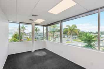 Modern Office with Extensive Signage Profile