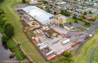 Large Industrial yard in central Paeroa for lease