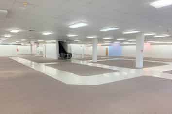 High profile large format retail