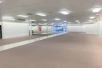 High profile large format retail