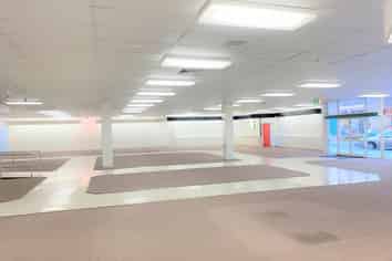 High profile large format retail