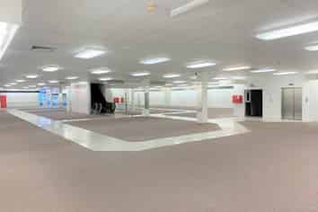 High profile large format retail