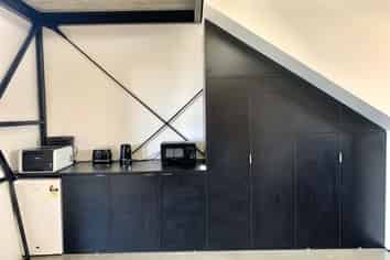 Architecturally Inspired College Hill Workspace