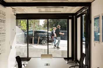 Architecturally Inspired College Hill Workspace