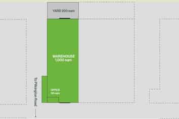 2,000m2 Warehouse
