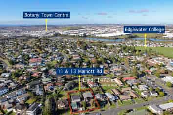 11 & 13 Marriott Road, Pakuranga