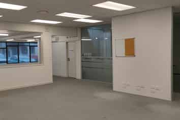 Ground Floor Office with Roller Door to Storage