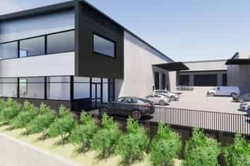 Large 750sqm industrial warehouse new build